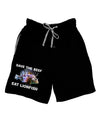 Save the Reef - Eat Lionfish Adult Lounge Shorts-Lounge Shorts-TooLoud-Black-Small-Davson Sales