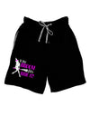 Ride It Purple Adult Lounge Shorts-Lounge Shorts-TooLoud-Black-Small-Davson Sales