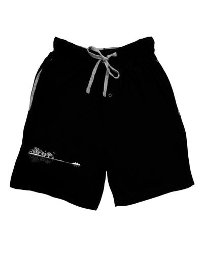 Nature's Harmony Guitar Adult Lounge Shorts by TooLoud-Lounge Shorts-TooLoud-Black-Small-Davson Sales