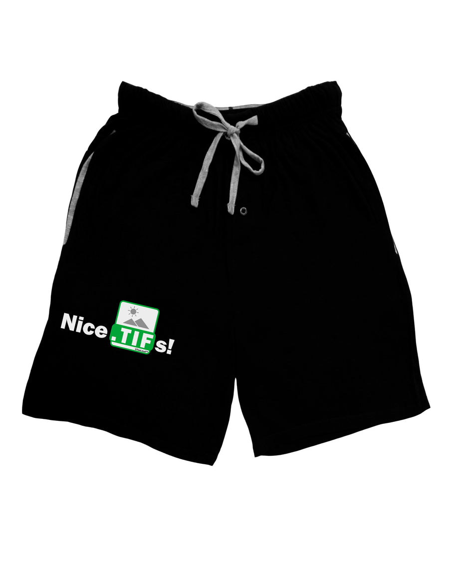 Nice Tifs Adult Lounge Shorts-Lounge Shorts-TooLoud-Red-Small-Davson Sales