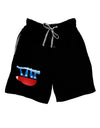 Sloth Political Party Symbol Adult Lounge Shorts-Lounge Shorts-TooLoud-Black-Small-Davson Sales