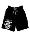 Ghouls Just Wanna Have Fun Dark Adult Lounge Shorts-Lounge Shorts-TooLoud-Black-Small-Davson Sales