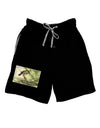 CO Chickadee with Text Adult Lounge Shorts-Lounge Shorts-TooLoud-Black-Small-Davson Sales