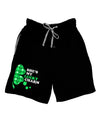 She's My Lucky Charm - Right Adult Lounge Shorts-Lounge Shorts-TooLoud-Black-Small-Davson Sales