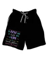 The Best Thing to Hold Onto in Life is Each Other - Color Adult Lounge Shorts-Lounge Shorts-TooLoud-Black-Small-Davson Sales