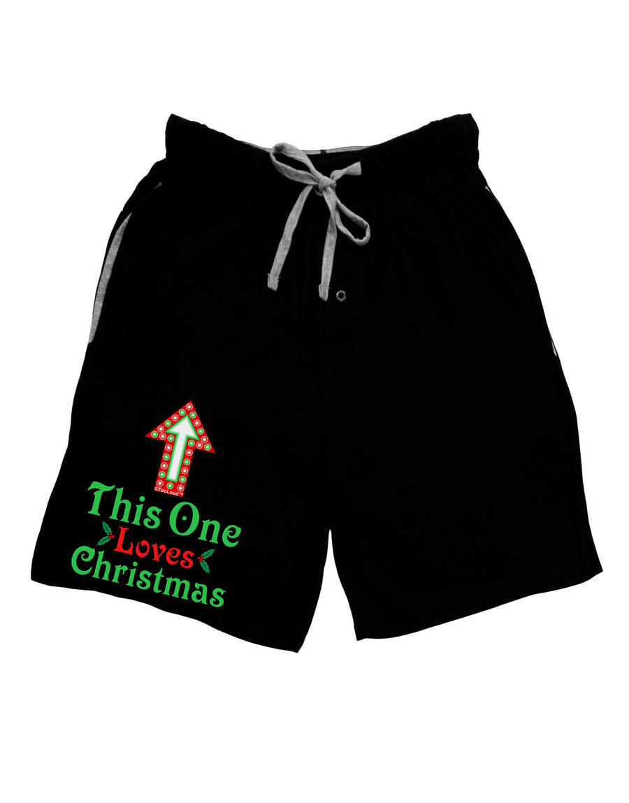 This One Loves Christmas Cute Adult Lounge Shorts - Red or Black-Lounge Shorts-TooLoud-Red-Small-Davson Sales