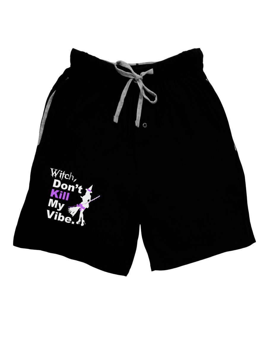 Don’t Kill My Vibe Adult Lounge Shorts-Lounge Shorts-TooLoud-Red-Small-Davson Sales