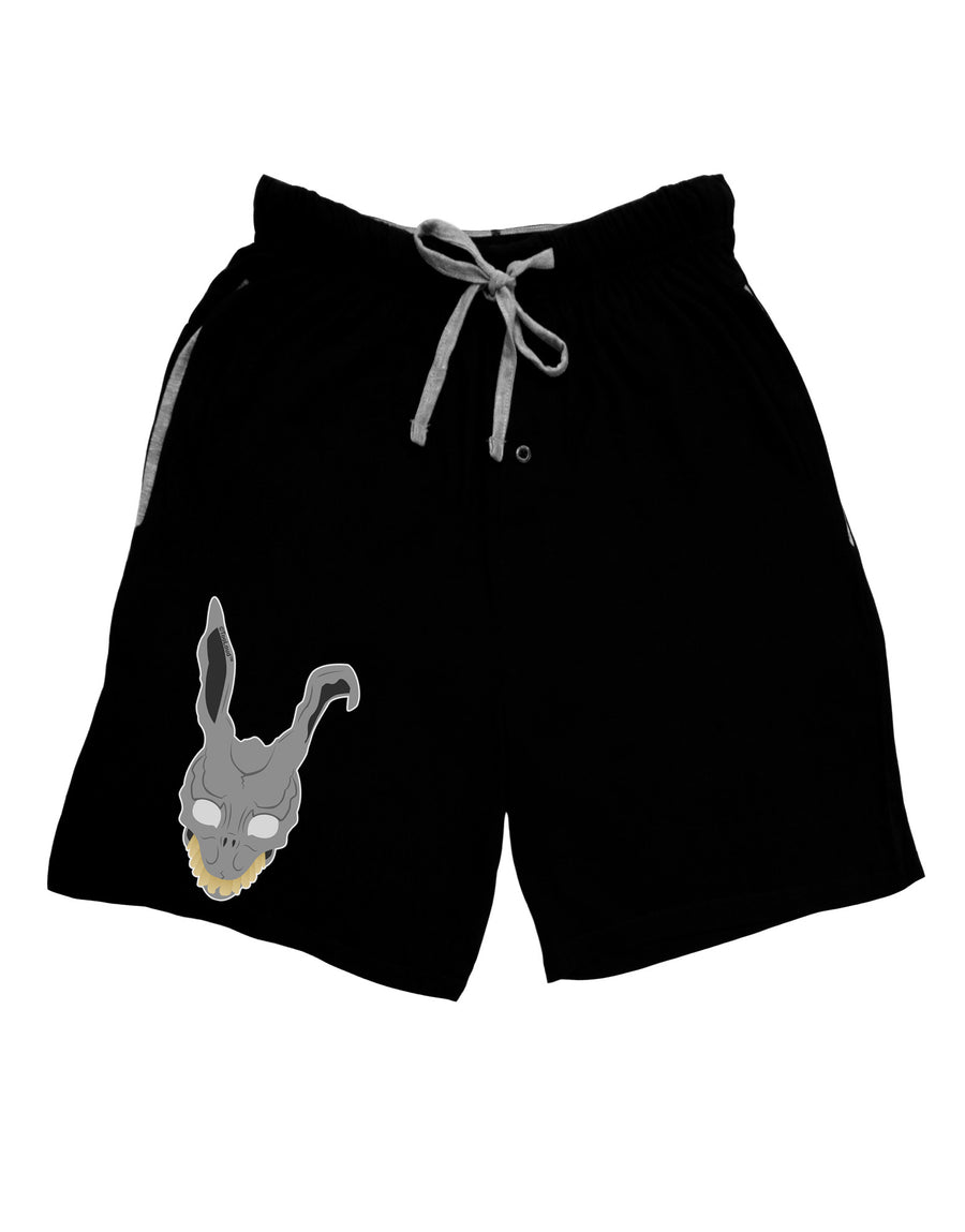 Scary Bunny Face Adult Lounge Shorts-Lounge Shorts-TooLoud-Red-Small-Davson Sales