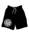 Pi Pie Dark Adult Lounge Shorts-Lounge Shorts-TooLoud-Black-Small-Davson Sales