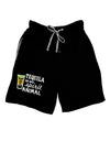 Tequila Is My Spirit Animal Adult Lounge Shorts-Lounge Shorts-TooLoud-Black-Small-Davson Sales