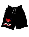 Born To Rage Red Relaxed Adult Lounge Shorts-Lounge Shorts-TooLoud-Black-2XL-Davson Sales