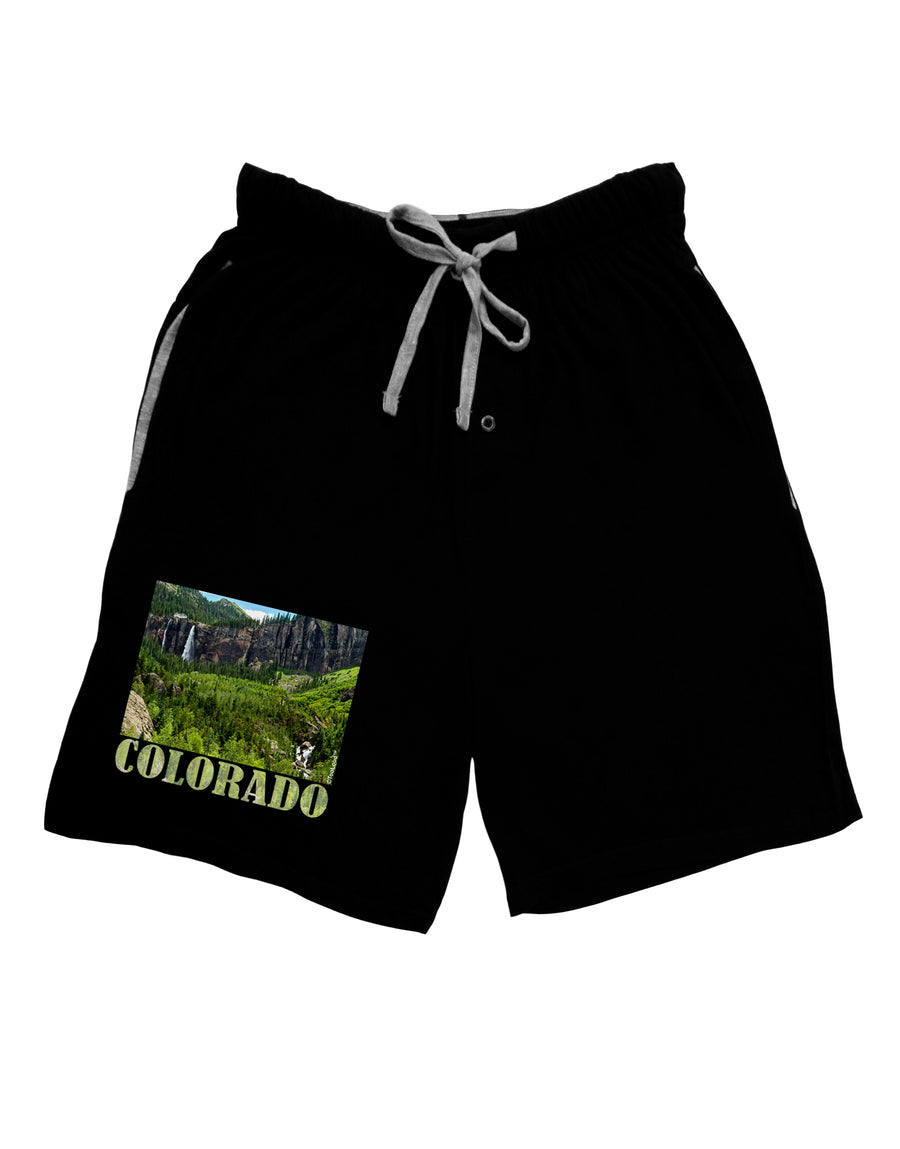 Beautiful Cliffs Colorado Adult Lounge Shorts by-Lounge Shorts-TooLoud-Red-Small-Davson Sales