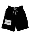 Colorado - United States Shape Adult Lounge Shorts - Red or Black by TooLoud-Lounge Shorts-TooLoud-Black-Small-Davson Sales