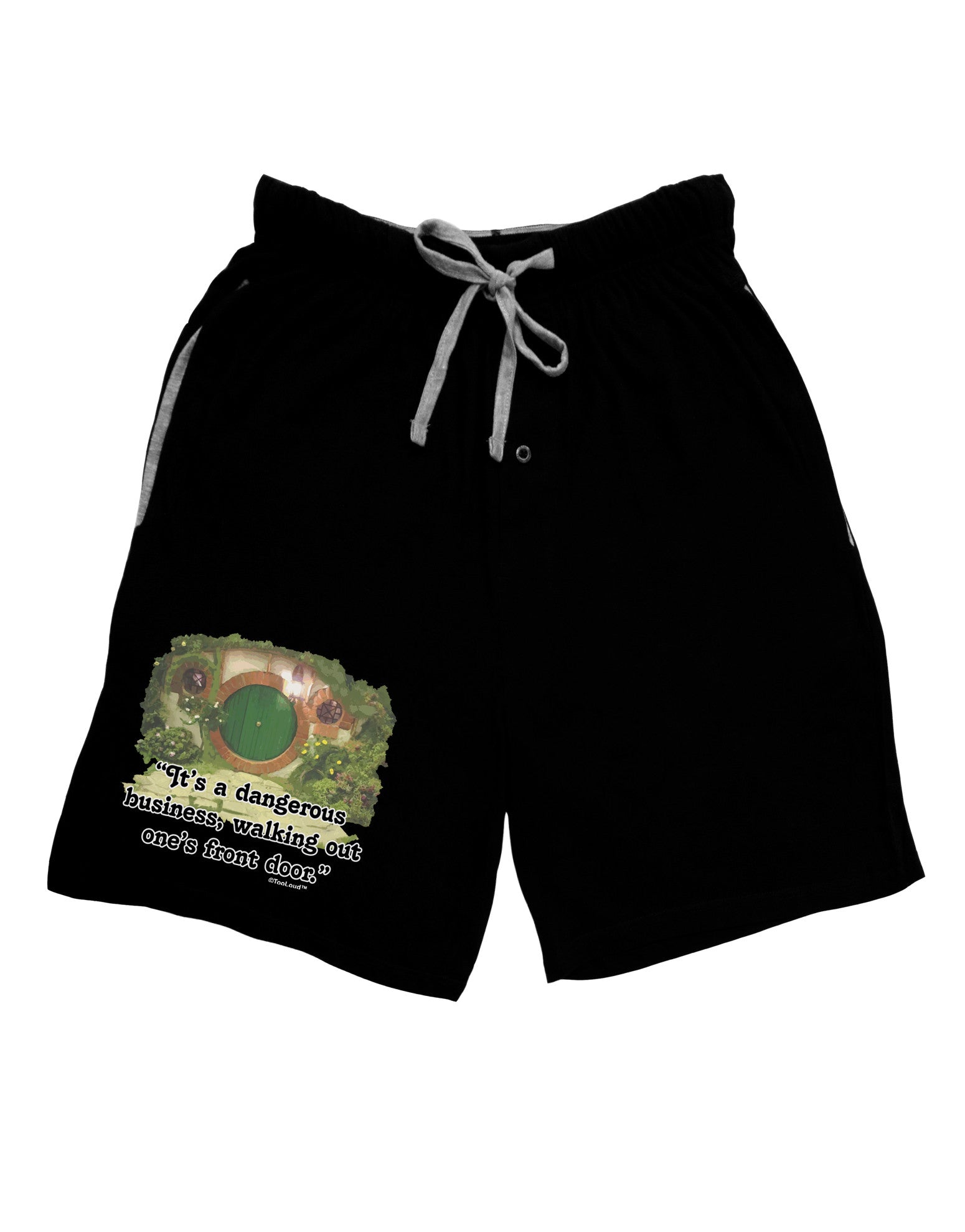 Dangerous Business Adult Lounge Shorts-Lounge Shorts-TooLoud-Black-Small-Davson Sales