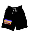 Welcome to Mars Adult Lounge Shorts-Lounge Shorts-TooLoud-Black-Small-Davson Sales
