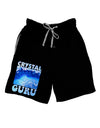 Crystal Guru Adult Lounge Shorts-Lounge Shorts-TooLoud-Black-Small-Davson Sales