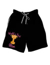 World's Best Mom - Number One Trophy Adult Lounge Shorts-Lounge Shorts-TooLoud-Black-Small-Davson Sales