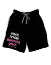 Black Friday Shopping Team - Shop Til You Drop Adult Lounge Shorts - Red or Black-Lounge Shorts-TooLoud-Black-Small-Davson Sales