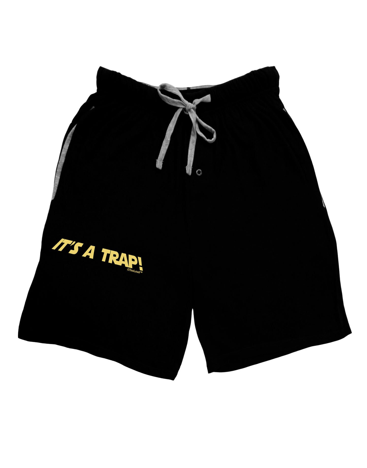 It is a Trap Adult Lounge Shorts-Lounge Shorts-TooLoud-Black-Small-Davson Sales