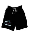 I'm HER Valentine Adult Lounge Shorts-Lounge Shorts-TooLoud-Black-Small-Davson Sales