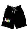 Paint EDM Relaxed Adult Lounge Shorts-Lounge Shorts-TooLoud-Black-Small-Davson Sales