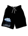 Happy Singles Awareness Day Adult Lounge Shorts - Red or Black-Lounge Shorts-TooLoud-Black-Small-Davson Sales