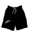 Colorful Vector Swordfish Relaxed Adult Lounge Shorts-Lounge Shorts-TooLoud-Black-Small-Davson Sales