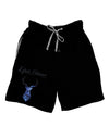 Expecto Patronum Space Stag Adult Lounge Shorts-Lounge Shorts-TooLoud-Black-Small-Davson Sales