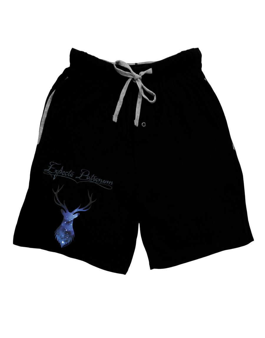 Expecto Patronum Space Stag Adult Lounge Shorts-Lounge Shorts-TooLoud-Red-Small-Davson Sales