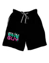 Send Me A Rave Guy Relaxed Adult Lounge Shorts-Lounge Shorts-TooLoud-Black-Small-Davson Sales