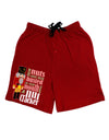 More Nuts Busted - Your Mouth Adult Lounge Shorts by-Lounge Shorts-TooLoud-Red-Small-Davson Sales