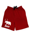 Beer Animal Adult Lounge Shorts-Lounge Shorts-TooLoud-Red-Small-Davson Sales