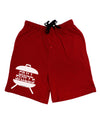 Grill Skills Grill Design Adult Lounge Shorts - Red or Black by TooLoud-Lounge Shorts-TooLoud-Black-Small-Davson Sales