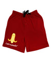 Banana - I am a Peelin Adult Lounge Shorts - Red or Black-Lounge Shorts-TooLoud-Black-Small-Davson Sales