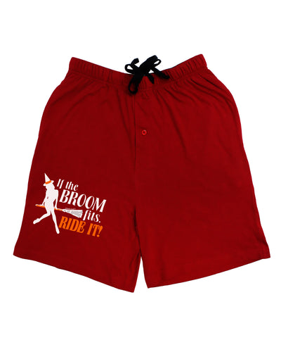 Ride It Orange Adult Lounge Shorts-Lounge Shorts-TooLoud-Red-Small-Davson Sales