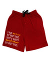 I Can Explain It For You Adult Lounge Shorts-Lounge Shorts-TooLoud-Red-Small-Davson Sales