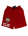You're Bacon Me Hungry Adult Lounge Shorts - Red or Black by TooLoud-Lounge Shorts-TooLoud-Black-Small-Davson Sales
