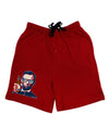 Abraham Drinkoln Adult Lounge Shorts-Lounge Shorts-TooLoud-Red-Small-Davson Sales