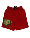 Parasaurolophus Walkeri - With Name Adult Lounge Shorts by TooLoud-Lounge Shorts-TooLoud-Red-Small-Davson Sales