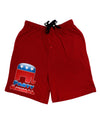 Republican Party Animal Adult Lounge Shorts-Lounge Shorts-TooLoud-Red-Small-Davson Sales