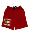 Actually Irish Adult Lounge Shorts-Lounge Shorts-TooLoud-Red-Small-Davson Sales