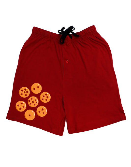 Magic Star Orbs Adult Lounge Shorts by TooLoud-Lounge Shorts-TooLoud-Red-Small-Davson Sales