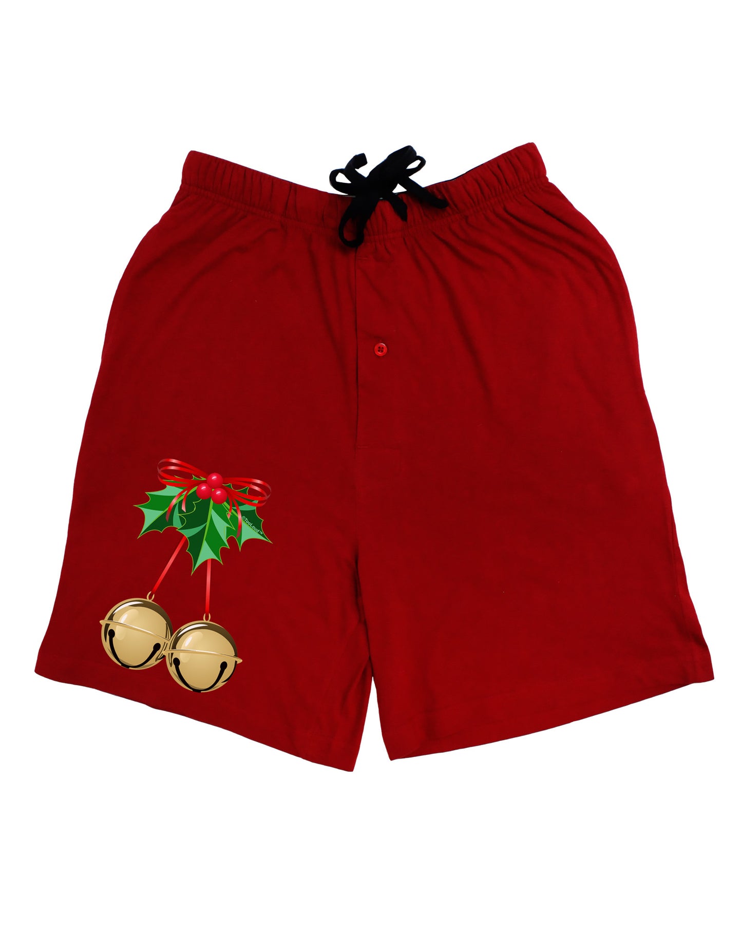 Jingle Balls Adult Lounge Shorts-Lounge Shorts-TooLoud-Red-Small-Davson Sales