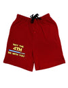 4th Be With You Beam Sword 2 Adult Lounge Shorts-Lounge Shorts-TooLoud-Red-Small-Davson Sales