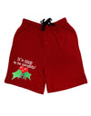 Nice to be Naughty Adult Lounge Shorts-Lounge Shorts-TooLoud-Red-Small-Davson Sales