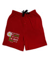 Cheer Yourself Up Mark Twain Adult Lounge Shorts-Lounge Shorts-TooLoud-Red-2XL-Davson Sales