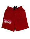 Black Friday Survivor Adult Lounge Shorts-Lounge Shorts-TooLoud-Red-2XL-Davson Sales