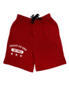 Retired Coast Guard Adult Lounge Shorts-Lounge Shorts-TooLoud-Red-Small-Davson Sales