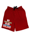 My Brother is My Hero - Armed Forces Adult Lounge Shorts by TooLoud-Lounge Shorts-TooLoud-Black-Small-Davson Sales