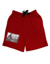 Where Smiles Mark Twain Adult Lounge Shorts-Lounge Shorts-TooLoud-Red-Small-Davson Sales